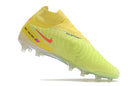 Chuteira de Campo NIKE PHANTOM GX ELITE DF Link FG -  Verde Claro