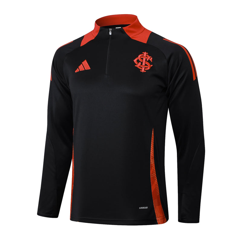 Conjunto Internacional 24/25 - Masculino Adidas - Preto e vermelho