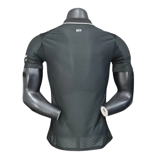 Camisa Manchester City 25/26 Edição Especial - Preta - Versão Jogador