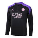 Conjunto Paris Saint-Germain Treino 24/25 - Masculino Jordan - Preto