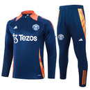 Conjunto Manchester United 24/25 - Masculino Adidas - Azul Royal