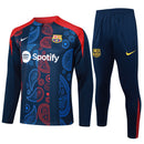 Conjunto Barcelona Treino 24/25 - Masculino Nike - Azul Royal