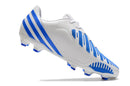Chuteira de Campo Adidas Predator Falcon Retro FG - Branco e Azul