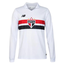 Camisa Manga Longa São Paulo I 24/25 - Torcedor New Balance Masculina - Branca