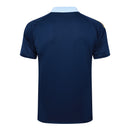 Conjunto Real Madrid Treino 24/25 - Masculino adidas - Azul (gola azul claro)