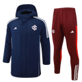 International Cotton Jacket + 24/25 Pants Adidas - White - Black - Blue