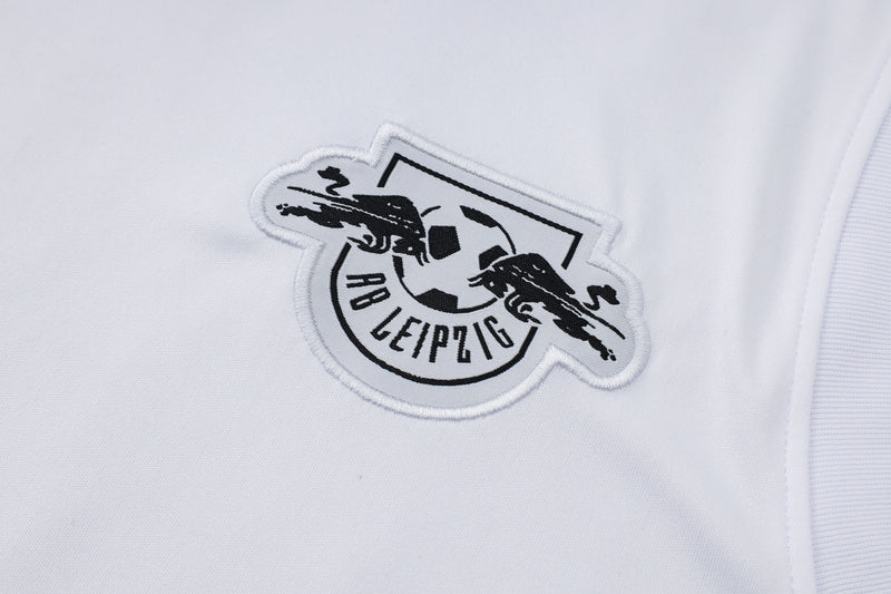 Conjunto Red Bull Leipzig Treino Camisa Regata + short 23/24 - Masculino Nike - Branco e azul