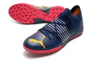 Chuteiras de futebol Puma Future Z TF/MG - Azul Escuro/Vemelho