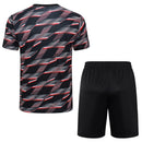Conjunto São Paulo de Treino 24/25 - Masculino New Balance - Preto e vermelho