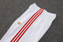 Conjunto Bayern München Treino 25/26 - Masculino adidas - Branco