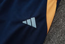 Conjunto Real Madrid Treino 24/25 - Masculino Adidas -  azul (gola azul claro)