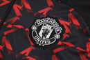 Conjunto Manchester United 24/25 - Masculino Adidas - preto e vermelho