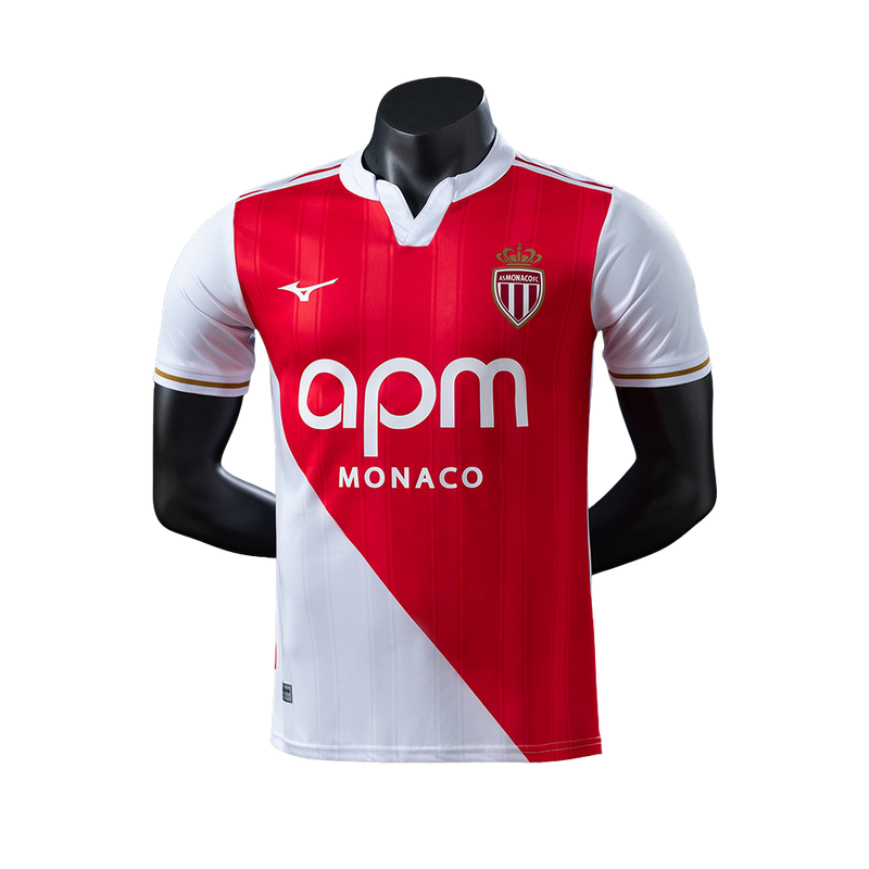 Camisa AS Monaco 25/26 - Jogador Masculina