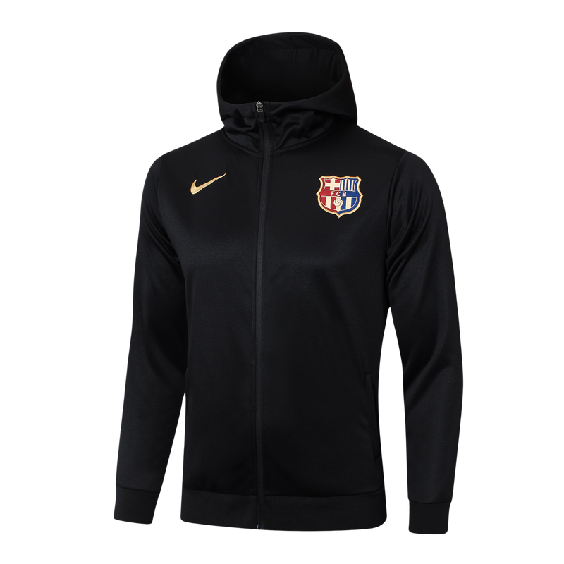 Conjunto Barcelona Treino 24/25 - Masculino Nike - Preto