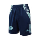 Conjunto Manchester United Treino Camisa Regata + short 24/25 - Masculino Adidas - Verde claro