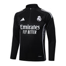 Conjunto Real Madrid Treino 25/26 - Masculino Adidas - Preto