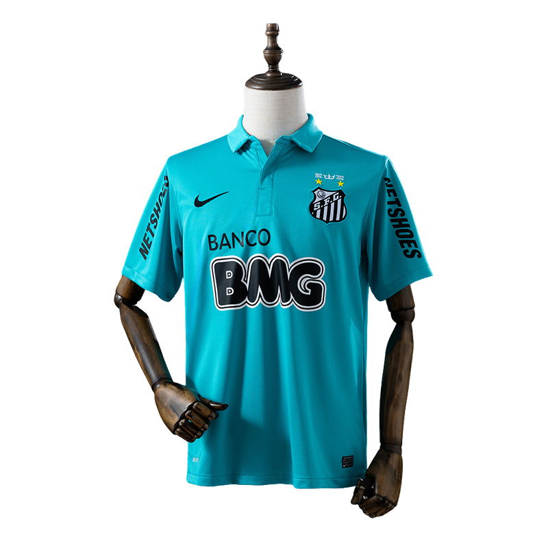 Santos Blue Retro 12/13 Men's Fan Shirt - Blue