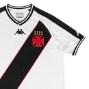 Camisa Vasco da Gama Il 24/25 Kappa Torcedor Masculina - Branca com faixa Preta