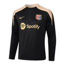 Conjunto Barcelona Treino 24/25 - Masculino Nike - Preto (ombros amarelados)