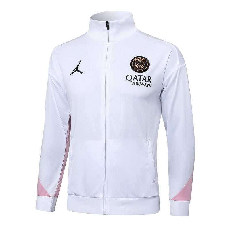 Conjunto Paris Saint-Germain Treino 24/25 - Masculino Jordan - Branco