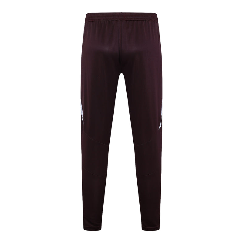 Conjunto Bayern München Treino 24/25 - Masculino adidas - Borgonha Escuro
