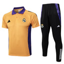 Conjunto Real Madrid Treino 24/25 - Masculino adidas - Laranja