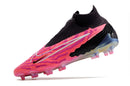 Chuteira de Campo NIKE PHANTOM GX ELITE DF Link FG - Rosa/Preto