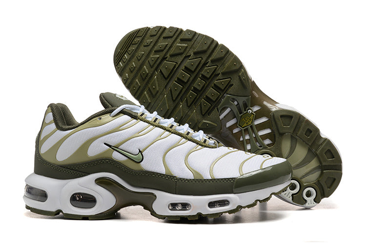 Nike Air Max Plus TN - Unisex - Branco/Verde Olivia