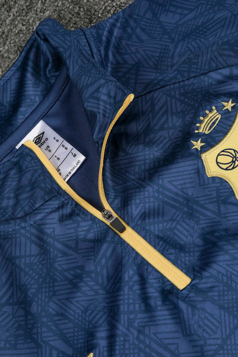Conjunto Santos Treino 24/25 - Masculino Umbro - Azul