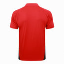Conjunto Manchester United Treino 24/25 - Masculino Adidas - vermelho