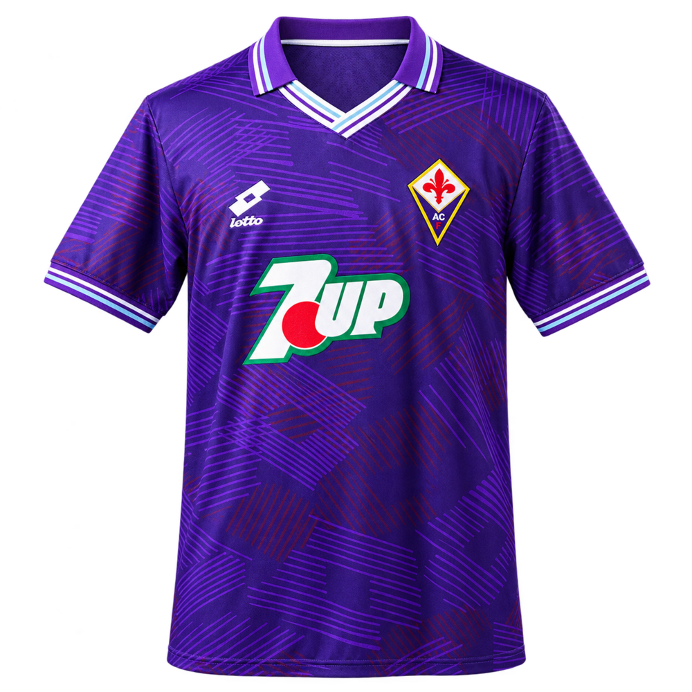 Camisa Fiorentina 92/93 ll Away - Versão Retrô - Torcedor