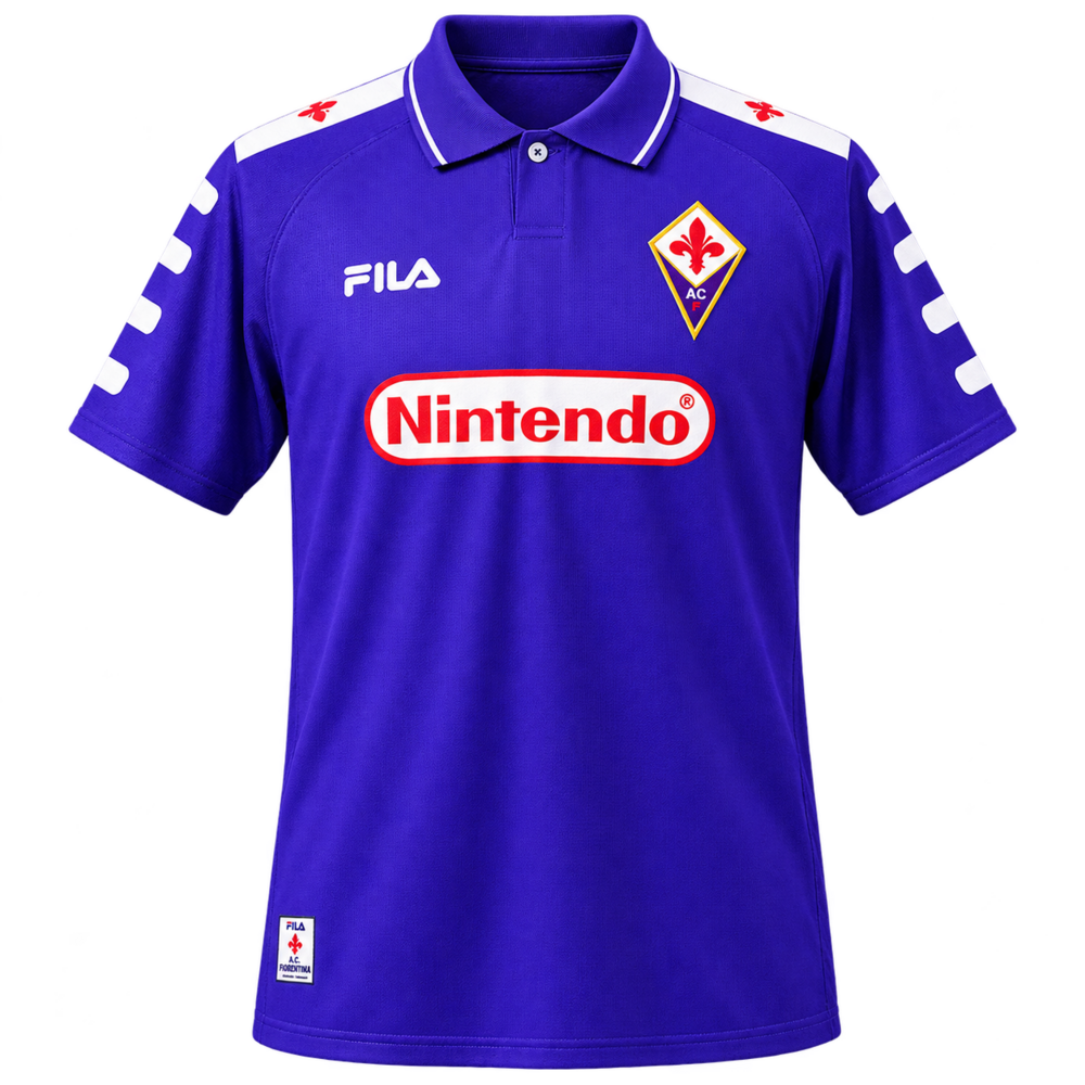 Camisa Fiorentina 98/99 ll Away - Versão Retrô - Torcedor