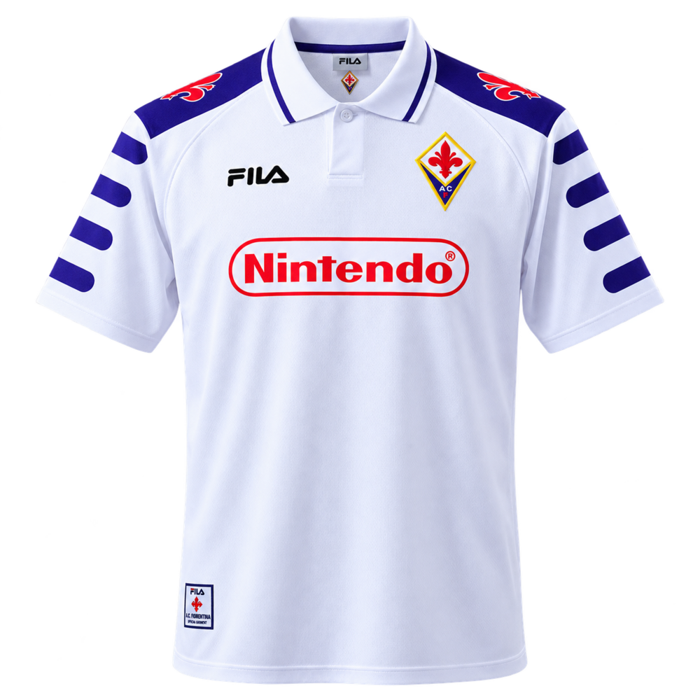 Camisa Fiorentina 98/99 l Home - Versão Retrô - Torcedor