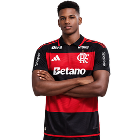 Camisa Flamengo 26/27 I Home - Todos os Patrocínios - Versão Jogador