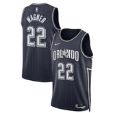 Camisa NBA Franz Wagner - Orlando Magic - 23/24 - Azul Marinho - Edição Cidade