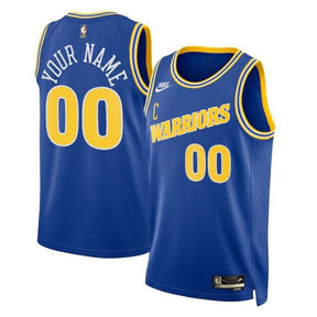 Camisa NBA - Golden State Warriors - 2023 - Edição Clássica - Azul