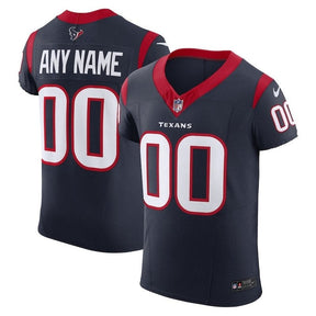 Camisa NFL Houston Texans - Edição Personalizada - Azul Marinho