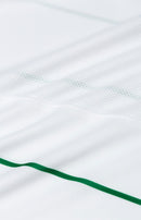 Camisa Sporting CP lll 23/24 - Torcedor Nike Masculina - Branco detalhe Listrado verde