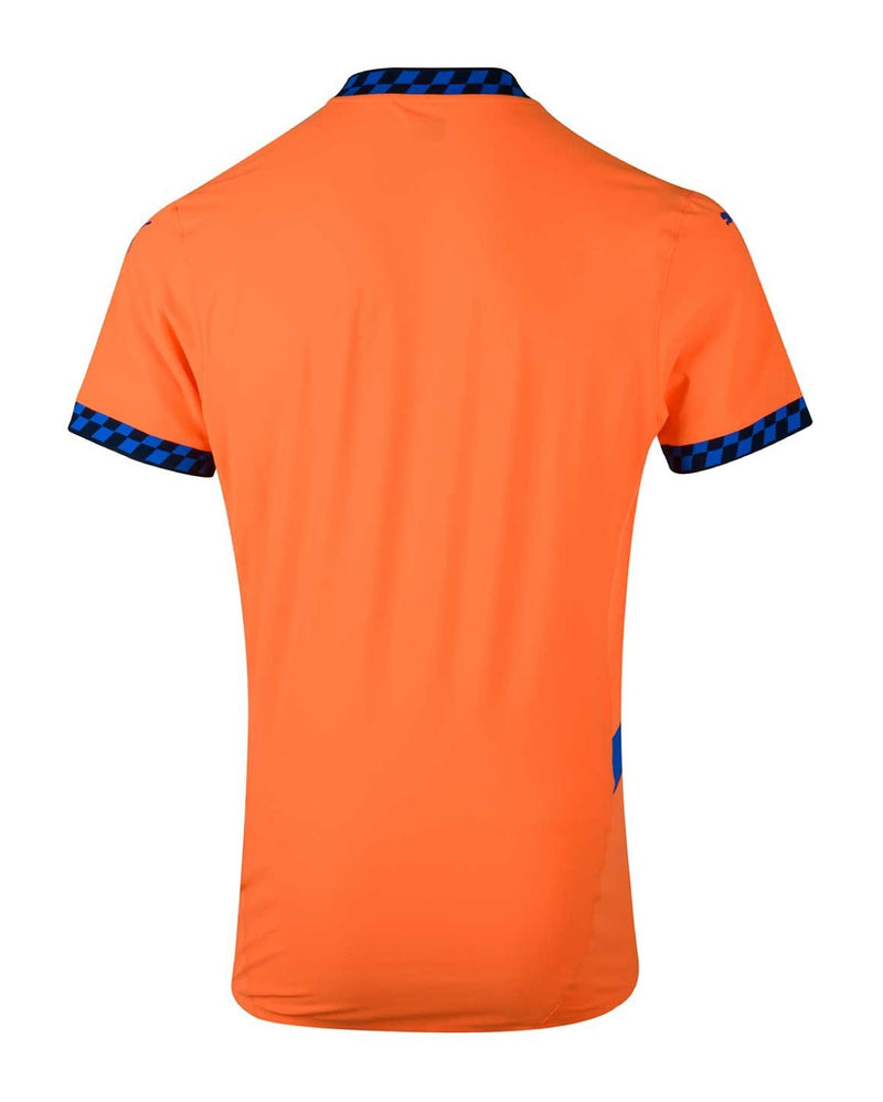 Camisa Olympique Marseille lll 24/25 - Torcedor Puma Masculina - Laranja / Azul