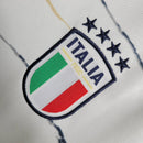 Italy National Team II Shirt 23/24 - Adidas Women's Fan Shirt - White with blue details