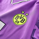 Camisa Borussia Dortmund Edição especial de Aniversário 25/26 - Torcedor Puma Masculina - Roxa com detalhes em preto
