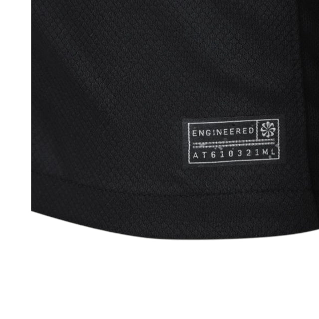 Camisa Corinthians III 25/26 - Torcedor Nike Feminina - Preta e laranja