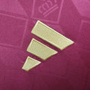Belgium Home Shirt 24/25 - Adidas Women's Fan Shirt - Red with black and gold details