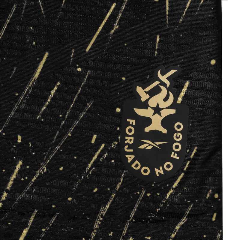 Camisa Botafogo II 24/25 - Torcedor Reebok Feminina - Preta com detalhes em dourado