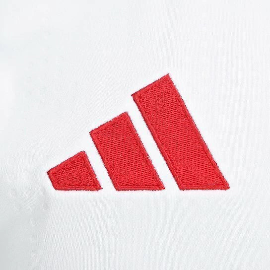 Camisa Internacional II 25/26 - Torcedor Adidas Feminina - Branca com detalhes em vermelho