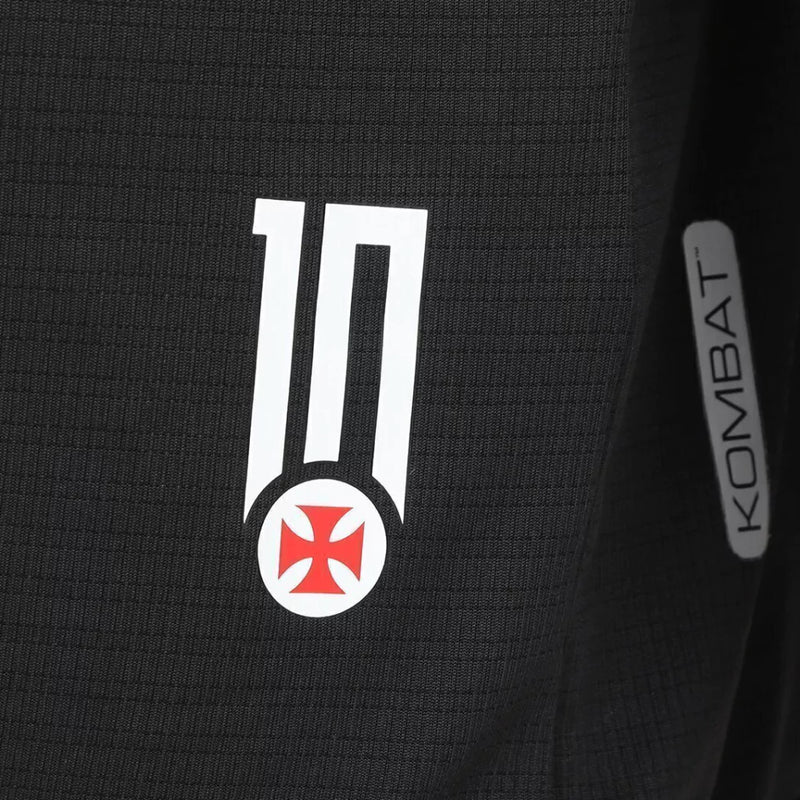 Camisa Vasco da Gama I 24/25 - Torcedor Kappa Masculina - Preta
