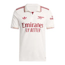 Camisa Arsenal III 25/26 - Torcedor Adidas Masculina - Branca com detalhes em vinho