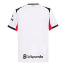 Camisa AC Milan II 25/26 - Torcedor Puma Masculina - Branca com detalhes em vermelho e preto