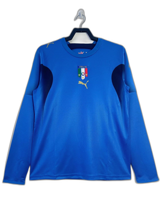 Italy 2006 Home - Retro Long Sleeve