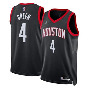 Camisa NBA Jalen Verde - Houston Rockets - 2023 Edição de Impacto Oro - Preto